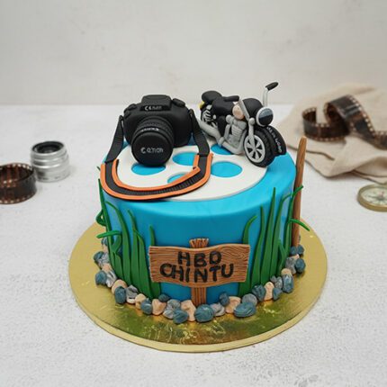 Camera Themed Cake