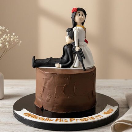 Game Over theme cake