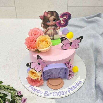 Louis-Vuitton Themed Cake