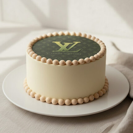 Louis Vuitton Hemed Designer Cake