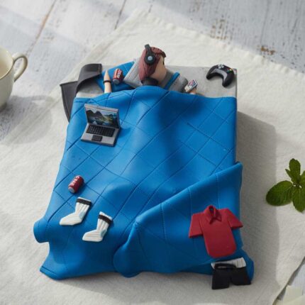 Messy Room Bed Cake