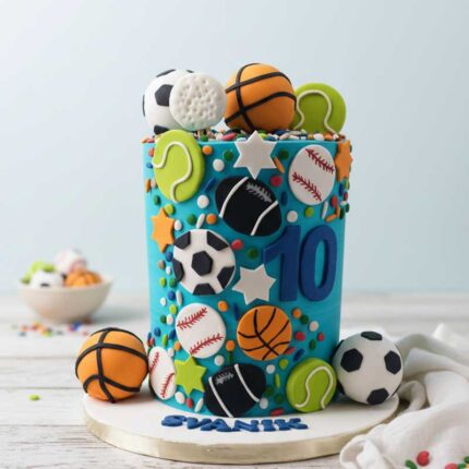 Sport's Themed Cake