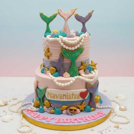 Mermaid Themed Cake