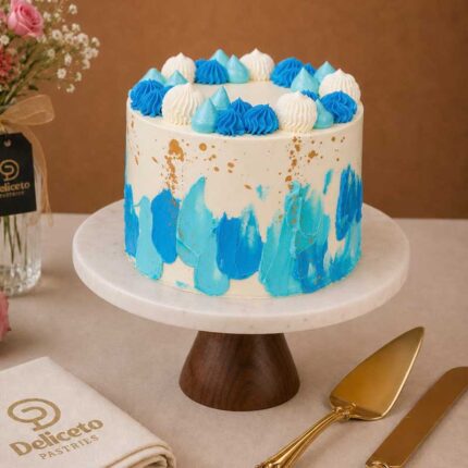 Blue And White Themed Birthday