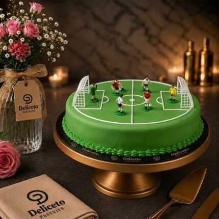 Football Pitch Cake